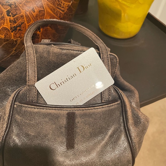 Vintage Christian Dior Mini Tote - Picture 5 of 15